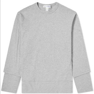 Comme dEs Garçon XL Longsleeve double shirt
